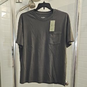 Goodfellow & Co Charcoal Short Sleeve Tee. Relaxed Fit. NWT.
